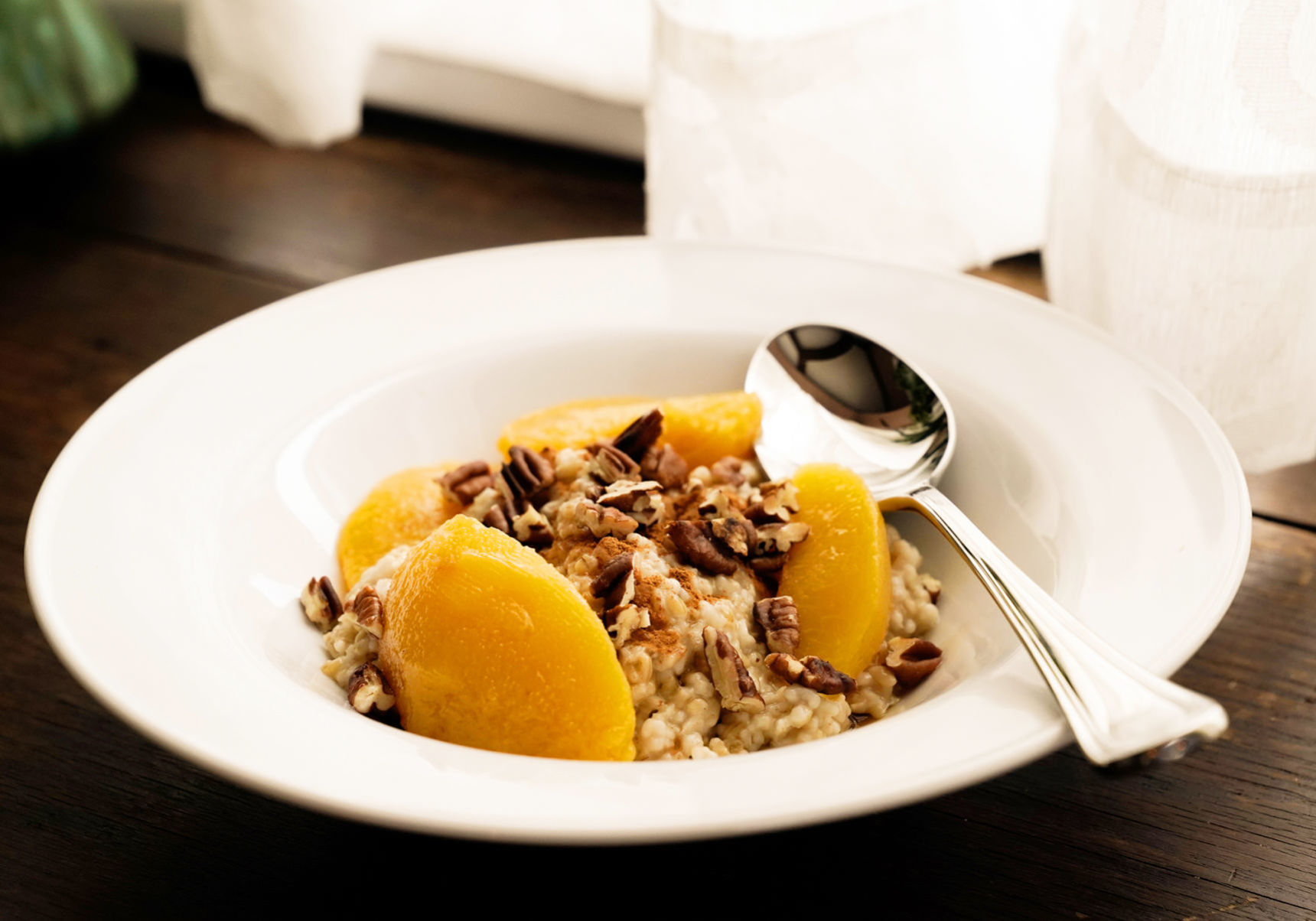 Peach-oats